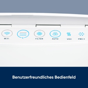 Purificator aer Blueair Classic 205, 52 mp, filtru HEPA, alb - Img 5