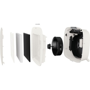 Purificator de aer AEG AX51-304WT, 99,9 bacterii eliminate, 60 m, alb - Img 6