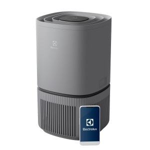 Purificator de aer Electrolux Pure 500 EPO50371UG, purificator de aer HEPA in 4 trepte care elimina 99,97% din toate particulele de aer, praf, polen, bacterii si alergeni de origine animala, eficient energetic si aproape silentios, gri