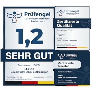 Purificator de aer LEVOIT pentru persoane care sufera de alergii cu modul animal CADR 416m3h pana la 87m2 Apartament pentru camera de fumat senzor dub - Img 9