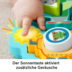 Puzzle Fisher-Price HRP31 Forme si Sunete pentru Bebelusi 40 Melodii si Luminite Interactive - Img 4