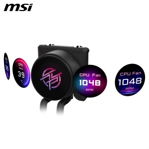 Racitor AIO MSI MPG CORELIQUID P22 360mm, 2.1 LCD, ARGB, 3400 RPM - Img 5