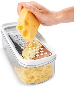 Racitor cu 3 cutite din inox Metaltex 19971010080, cu recipient si picioare antiderapante - Img 2
