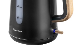 Racitor de apa Bestron AWK2200BW, 1.7L, 2200W, Negru Lemn - Img 2