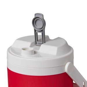 Racitor de bauturi Igloo Laguna 1,9 litri, culoare rosie, design compact - Img 3