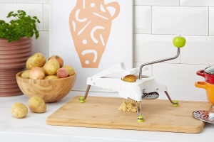 Racitor de legume Ibili Moulinette Julienne, 12cm, plastic si metal - Img 3