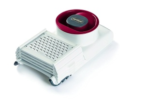 Racitor de legume Zyliss E900027 4 in 1, plasticotel inoxidabil, albrosu - Img 5