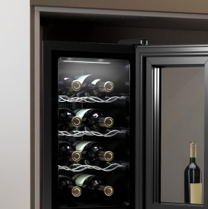 Racitor de vinuri Cecotec Bolero Grandsommelier 830, 8 sticle, control tactil, LED - Img 7
