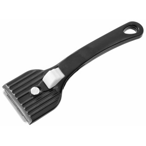 Racleta de curatare Fackelmann cu lama din otel inoxidabil, maner din plastic, gri - Img 6