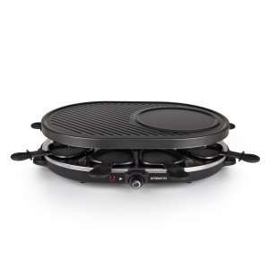 Raclette Tristar RA-2996 pentru 8 persoane, 1200W, culoare neagra - Img 4
