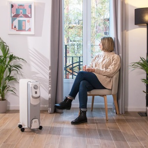 Radiator electric Cecotec ReadyWarm 9000 Space 360 2000W 9 module alb - Img 3