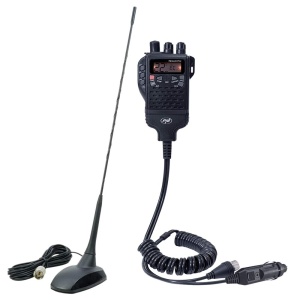 Radio CB PNI Escort HP 62 cu Antena PNI Extra 48, 12V, AM-FM, Magnet