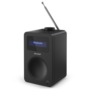 Radio digital SHARP DR-430(BK) cu Bluetooth 5.0, DABFM, negru
