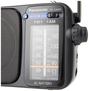 Radio portabil Panasonic RF-2400DEG-K, tuner FMAM, baterii sau alimentare la retea, negru - Img 2