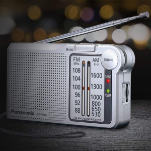 Radio portabil Panasonic RF-P150DEG-S, FMAM, cu tuner digital, argintiu - Img 3
