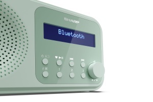 Radio portabil SHARP DR-P420(GN) DAB cu Bluetooth 5.0, verde, dual-alarm - Img 4