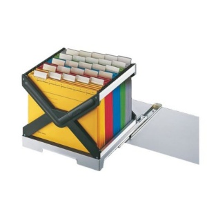 Raft extensibil Leitz 23980085, gri, pentru Hangekorb 1909 sau Klein-Aktei 1998