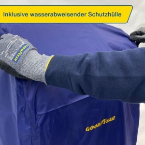 Raft pentru anvelope Goodyear, 4 anvelope, inaltime ajustabila, capacitate 120 kg - Img 8