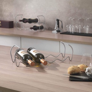 Raft pentru sticle de vin 3 piese, modular, din material de calitate - Img 3