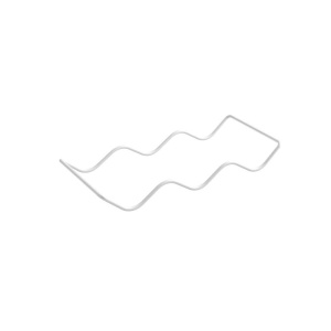 Raft pentru sticle Metaltex, 6 sticle, alb, 14x31x3 cm