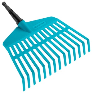 Rake Gradina Gardena Combisystem, Latime 27 cm, Zinken din Plastic, Usor de Utilizat