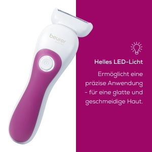 Rasierer electric Beurer HL 36, 4 atasamente, cu functie de tuns, LED - Img 3