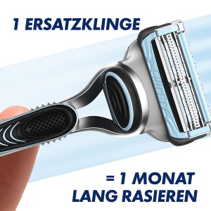 Rasierer Gillette SkinGuard Sensitive pentru barbati, cu 1 lama de schimb, protectie pentru piele - Img 4