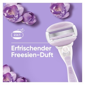 Rasierer pentru femei Gillette Venus ComfortGlide Breeze, 10 lame, mov - Img 4