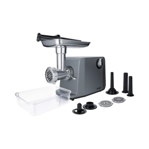 Rasnita carne Steba MG 3000Pro, 1200W, inoxgri, 3 dimensiuni discuri