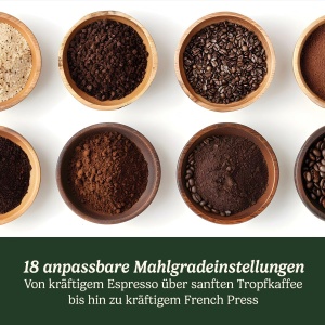 Rasnita de cafea Cuisinart, 18 trepte de macinare, capacitate 4-18 cesti, usor de curatat - Img 3