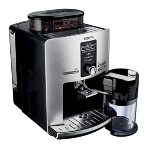 Rasnita de cafea Krups pentru boabe de espresso, cu spumant de lapte, oala din otel inoxidabil, aparat de cafea, boabe de cafea Professional Silver - Img 11