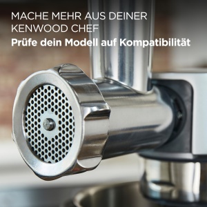 Rasnita de carne Kenwood KAX950ME, inox, 3 discuri, 1.8 kg - Img 3
