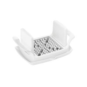 Rasnita de legume Metaltex 255702084 cu lame Inox, anti-alunecare, pentru fructe si branza - Img 5
