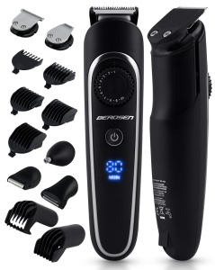 Rasnita electrica Berdsen 6in1 cu 6 capete interschimbabile, negru