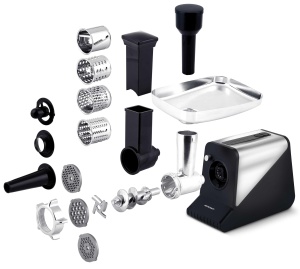 Rasnita electrica Berdsen 800W2000W cu accesorii, negru-silver - Img 3