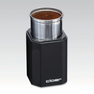 Rasnita electrica de cafea si condimente Cloer 7580, 200 W, pentru pesto, nuci si cereale, boabe de cafea de pana la 70 g, recipient detasabil din otel inoxidabil, negru - Img 7