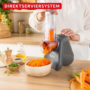Rasnita electrica Moulinex Fresh Express DK855HE0, 5-in-1, gri - Img 5