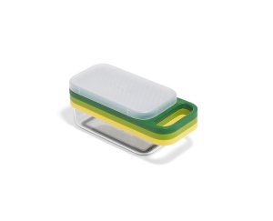 Rasnita multifunctionala Joseph Joseph Multi-Grate, 3-in-1, cu recipient si 3 tipuri de lame