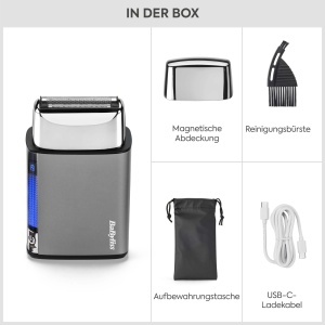 Rasoir BaByliss Super-X FS996SE, Kabellos, Japonese Stahlfolie, IPX7 - Img 6