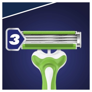 Rasoir de unica folosinta Gillette Sensor3 Sensitive, 3 lame, pentru 10 utilizari optime - Img 6