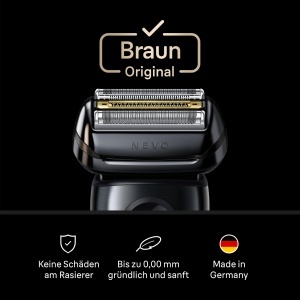Rasoir electric Braun NEVO, Scherkopf, argintiu, tehnologie AeroTouch - Img 6