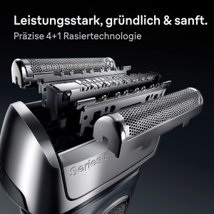 Rasoir Electric Braun Series 8, Scherkopf 83M, Argintiu - Img 4