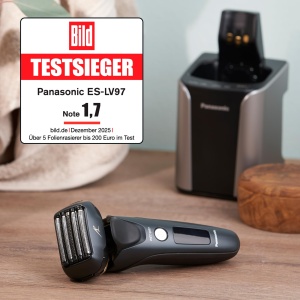 Rasoir electric Panasonic ES-LV97, 5 capete de taiere, motor linear, negru - Img 2