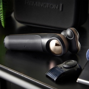Rasoir electric Remington X9 Turbo, sistem hibrid, 360 PivotBall, rosu - Img 4