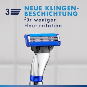 Rasoir Gillette Mach3 Turbo pentru Barbati - 1 Raza, 1 Lama de Schimb, Culoare Gri - Img 4