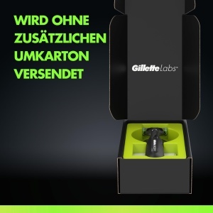 Rasoir pentru corp si zone intime Gillette Labs, negru, cu 4 lame - Img 4