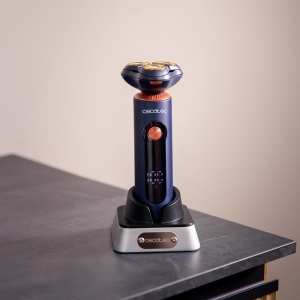 Rasoir Rotativ Cecotec PrecisionCare Aluminium Pro, 80 Minut de Functionare, Display LCD - Img 6