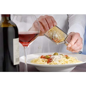 Razatoare de branza WMF Profi Plus din otel inoxidabil 25 cm, suprafata fina de gratar, razatoare de parmezan, razatoare de lamaie, otel inoxidabil Cromargan, poate fi spalat in masina de spalat vase - Img 8