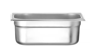 Recipient GN Hendi 14 28L 265x162x100mm otel inoxidabil rezistent la temperaturi -40degC pana la 300degC