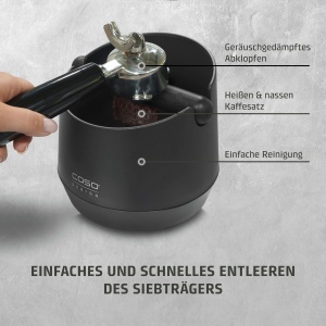 Recipient pentru cafea CASO CoffeeCollect L design elegant zgomot redus usor de curatat - Img 3